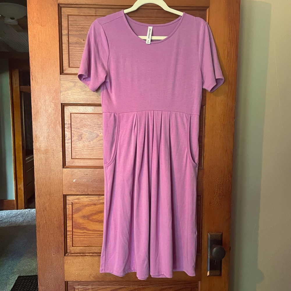 Dark Mauve Dress